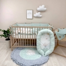 Protectie somn – Baby Nest Norisor vafe de menta (5)